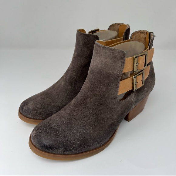 Korks | Suede Ankle Booties | 7M - Picture 4 of 13